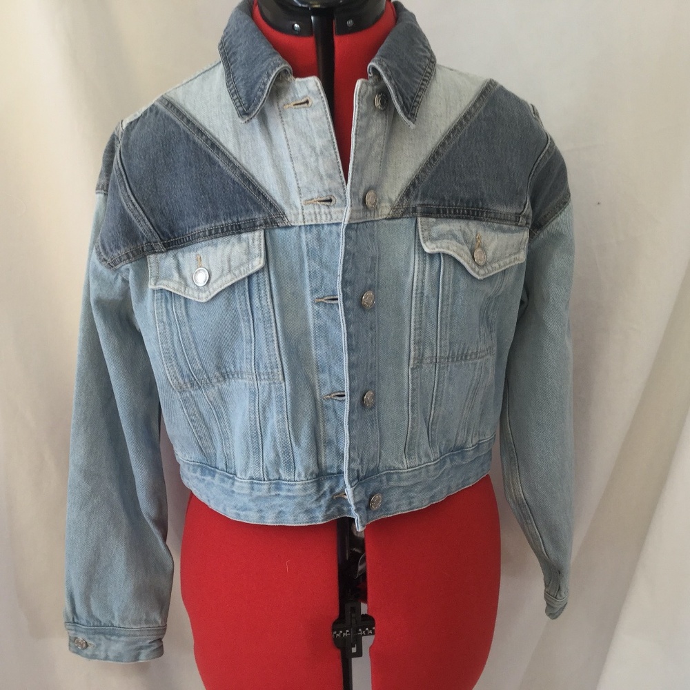 Small, short waisted Denim jacket